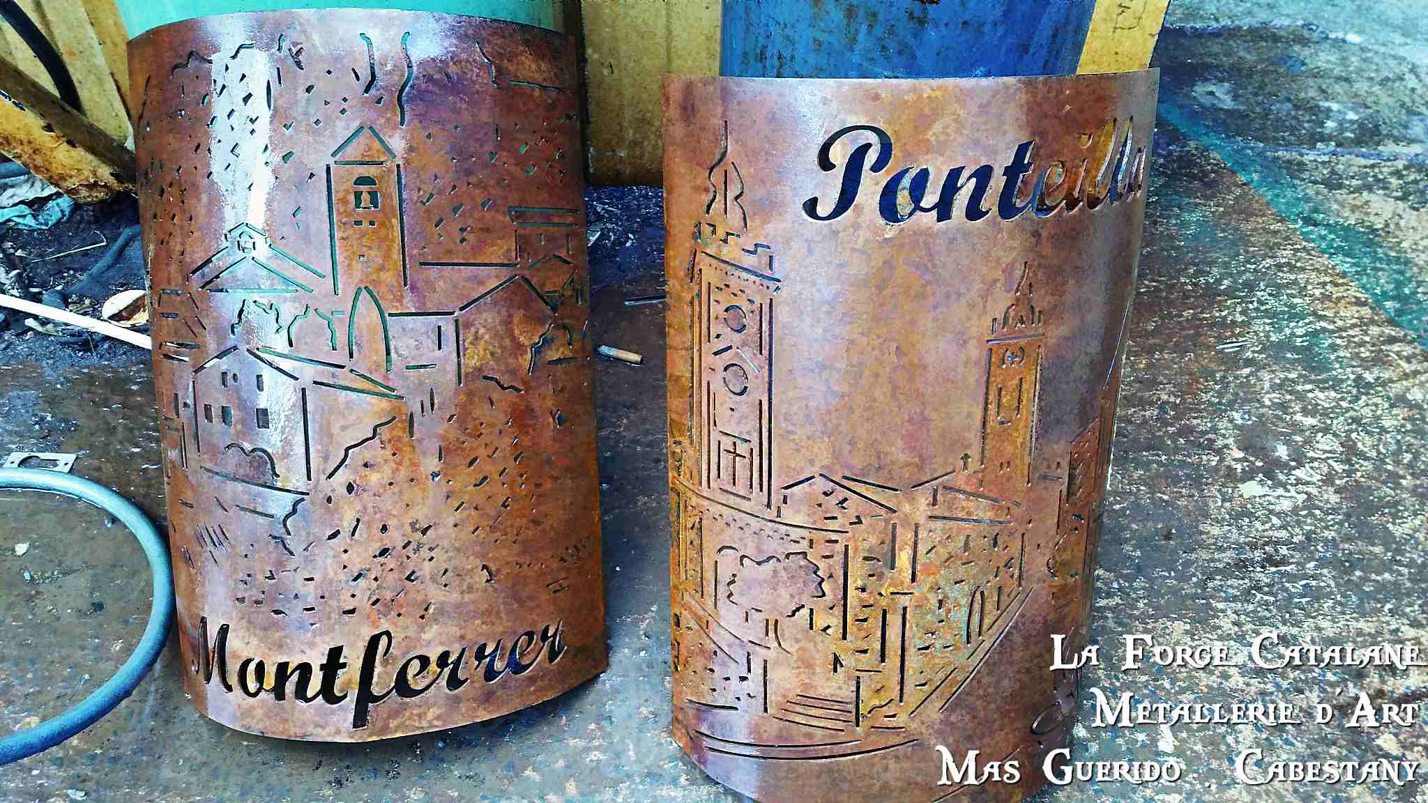 decoupe laser representation villages ponteilla montferrer forge catalane.jpg